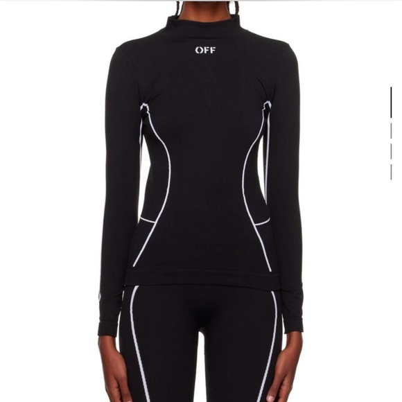 Off White black turtleneck - Picture 1 of 2